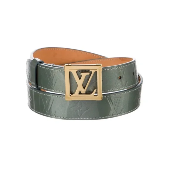 Louis Vuitton monogram vernis patent leather belt Louis Vuitton LV Monogram Vernis Patent Leather Belt  main image 2